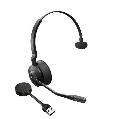 Jabra Engage 55 Headset Wireless Head-band Office/Call center Black, Titanium Jabra Engage 55 Headset Wireless Head-band Office/Call center Black, Titanium